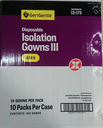 Gerigentle Disposable Isolation Gowns SMS Level 3
