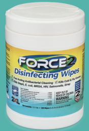 [FORCE-220W] FORCE 2 DISINFECTING WIPES (220 CT)